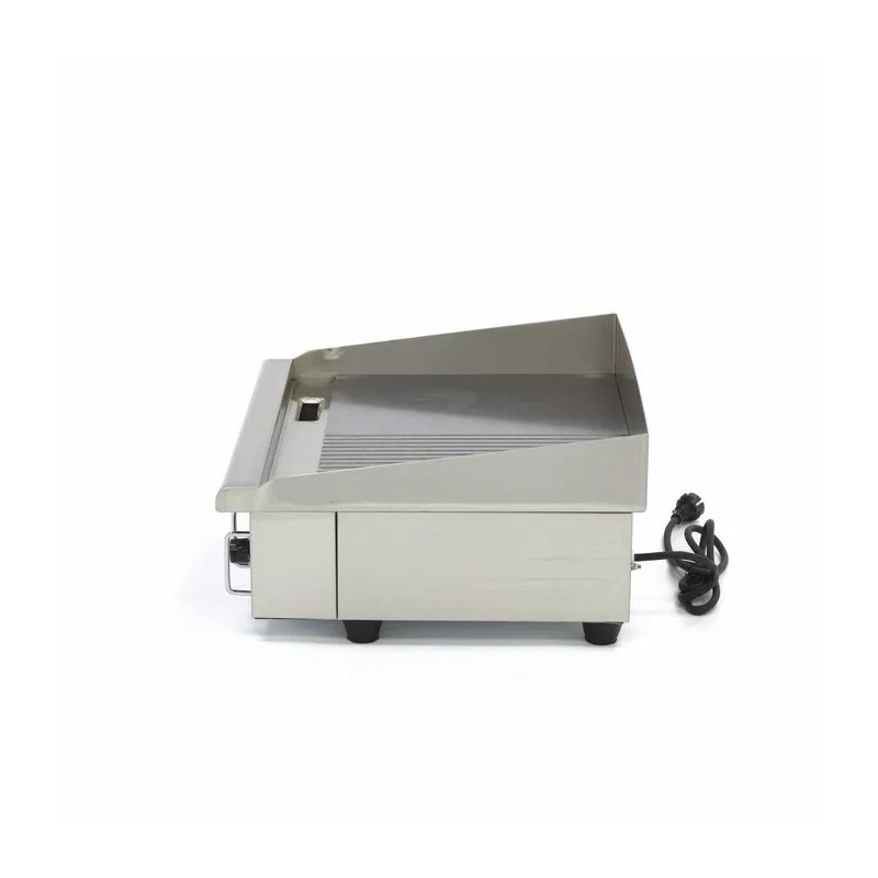 Plancha - Medio Ranurado - 55cm - incl Bandeja de Goteo Máxima - Soluciones Hosteleras