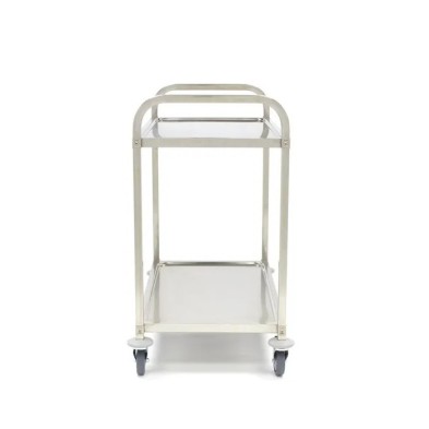 Acero Inoxidable Carrito de Servicio - 2 Estantes 
