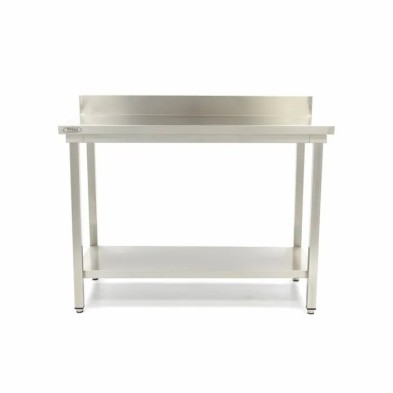 Mesa de Trabajo de Acero Inoxidable - 80 x 60cm - Altura