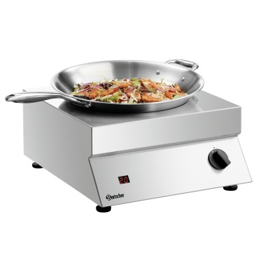 Wok de Inducción Portátil 3000W para Hostelería Bartscher 105871 Bartscher - Soluciones Hosteleras