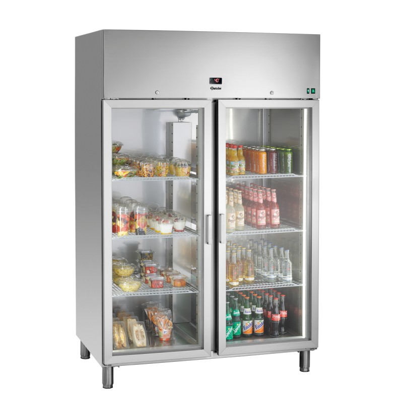 Frigorífico Hostelería Puertas Cristal GN210 Bartscher 700601 Bartscher - Soluciones Hosteleras