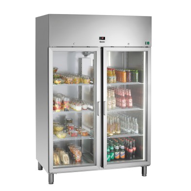 Frigorífico Hostelería Puertas Cristal GN210 Bartscher 700601 Bartscher - Soluciones Hosteleras