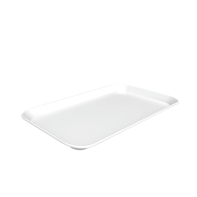 Bandeja de Presentación Melamina Blanca 190x300mm Bartscher 122190 Bartscher - Soluciones Hosteleras