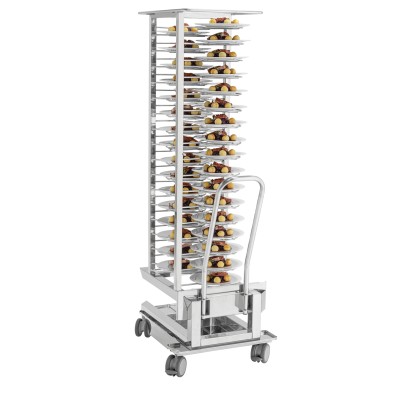 Carro porta platos Gigasteam 50T para hostelería Bartscher 117822 Bartscher - Soluciones Hosteleras