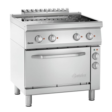 Cocina Eléctrica Profesional Serie 700, 4 Fuegos Bartscher 287431 Bartscher - Soluciones Hosteleras