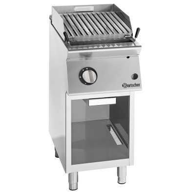Parrilla de Piedra Volcánica Acero Inoxidable Serie 900 Bartscher 2994521 Bartscher - Soluciones Hosteleras