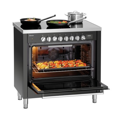 Cocina de Inducción Profesional 6 Zonas y Horno XL Bartscher 286426 Bartscher - Soluciones Hosteleras