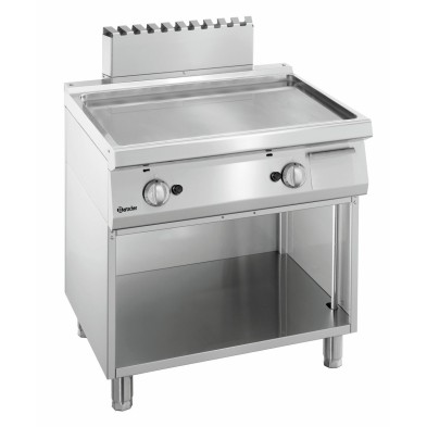 Plancha a Gas 700 A800 Lisa de Acero Inoxidable Bartscher 2855081 Bartscher - Soluciones Hosteleras