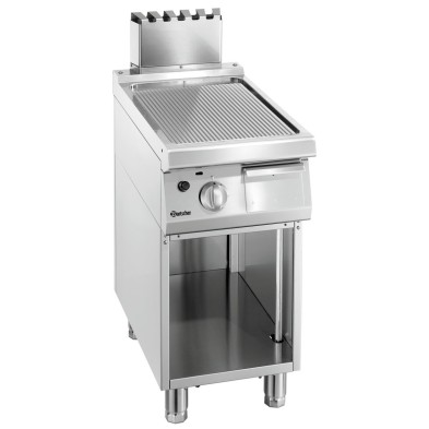 Plancha a Gas Profesional 700 A400 Rayada Inoxidable Bartscher 2855071 Bartscher - Soluciones Hosteleras