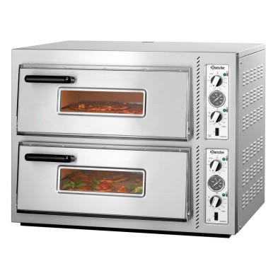 Horno para Pizza NT 622VS de Acero Inoxidable Bartscher 2002094 Bartscher - Soluciones Hosteleras