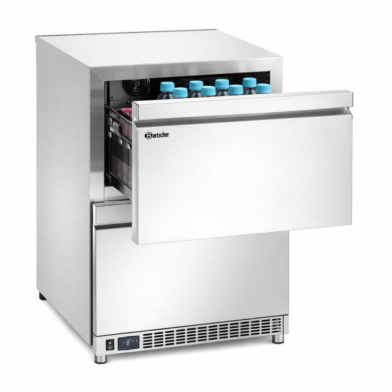 Refrigerador empotrable con cajones 600S2 de acero inoxidable Bartscher 110159 Bartscher - Soluciones Hosteleras