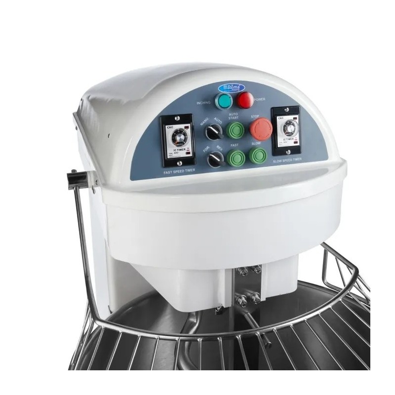 Amasadora - 200L - 120kg Masa - 2 Velocidades - 400V -