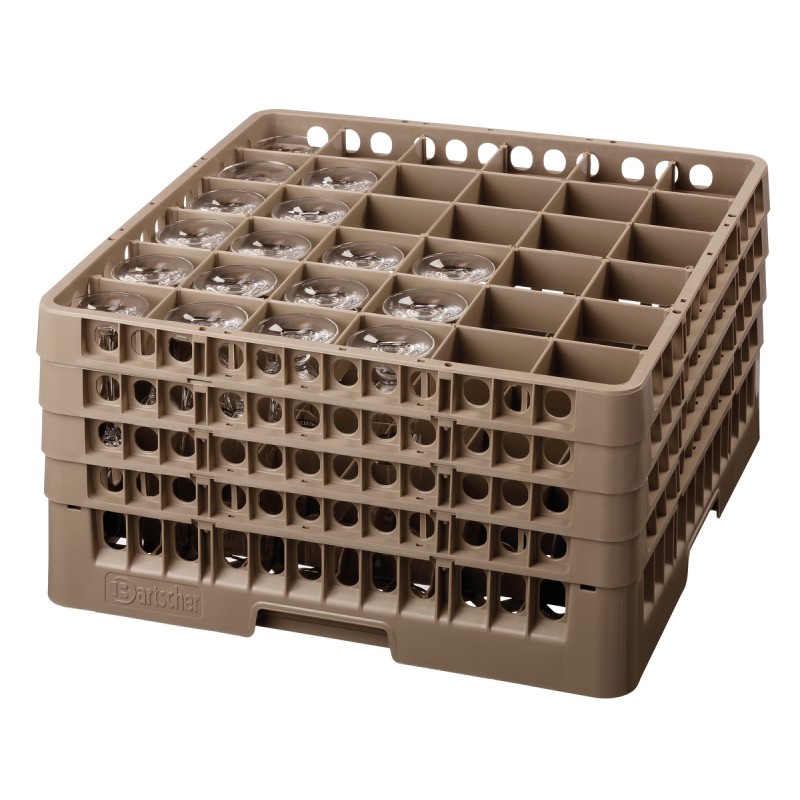 Cesta Apilable para Copas de 36 Compartimentos Bartscher 5341 Bartscher - Soluciones Hosteleras