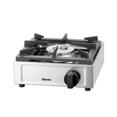 Cocina de Gas Profesional 1K650 en Acero Inoxidable Bartscher 1059503 Bartscher - Soluciones Hosteleras