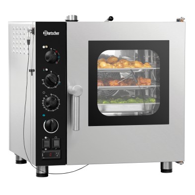 Horno mixto Bartscher Silversteam2 5 niveles 2/3 GN Bartscher 116822 Bartscher - Soluciones Hosteleras