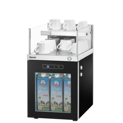Combi Refrigerador de Leche y Calienta Tazas Profesional Bartscher 190091 Bartscher - Soluciones Hosteleras