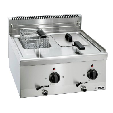 Freidora Profesional Serie 600 B600 2x6L Inoxidable Bartscher 131413 Bartscher - Soluciones Hosteleras