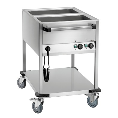 Carro Bañomaría Profesional de Acero Inoxidable Bartscher 200261 Bartscher - Soluciones Hosteleras