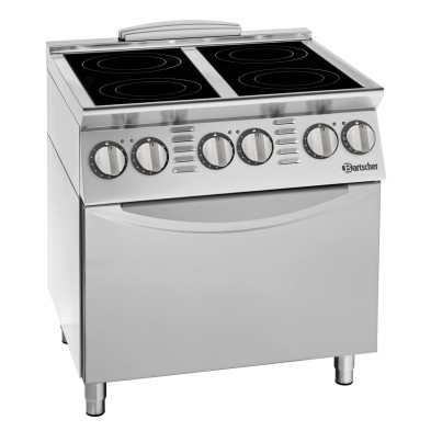 Cocina Eléctrica Profesional Serie 900 de 4 Placas Bartscher 299431 Bartscher - Soluciones Hosteleras