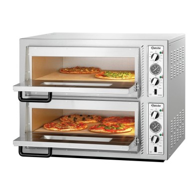 Horno de Pizza Profesional NT 622 Doble Cámara  - Soluciones Hosteleras