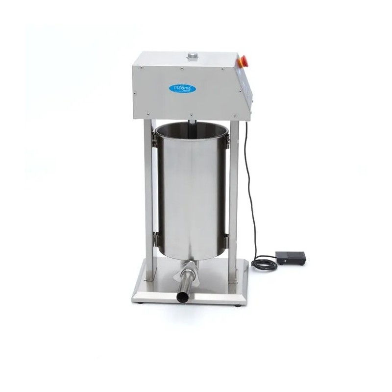 Máquina Rellenar Embutido - 15L - Automática - Vertical - Pantalla Digital - Maxima 9368460 Máxima - Soluciones Hosteleras