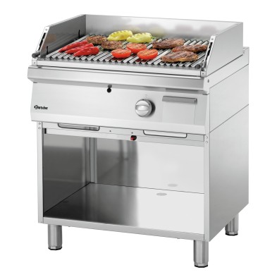 Parrilla de Piedra Volcánica Serie 700 - 700VR G180 Bartscher 2856311 Bartscher - Soluciones Hosteleras