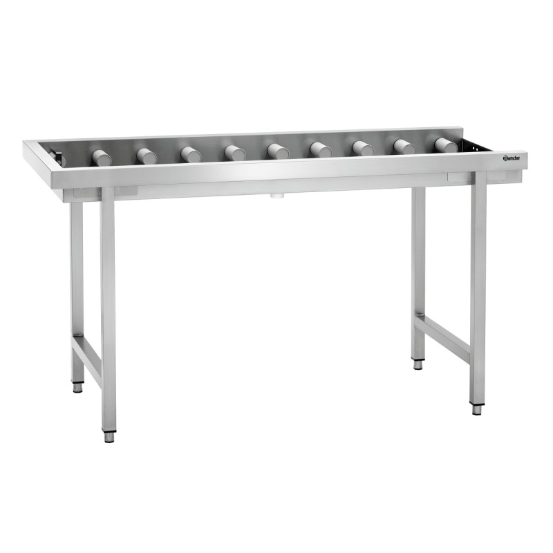Mesa de Salida con Rodillos KTS5000 Acero Inoxidable Bartscher 110626 Bartscher - Soluciones Hosteleras