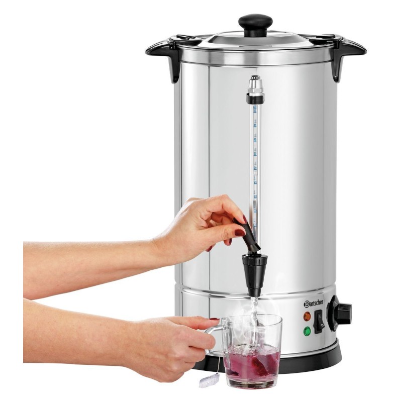 Dispensador de Agua Caliente de 8,5L Acero Inoxidable Bartscher 200069 Bartscher - Soluciones Hosteleras