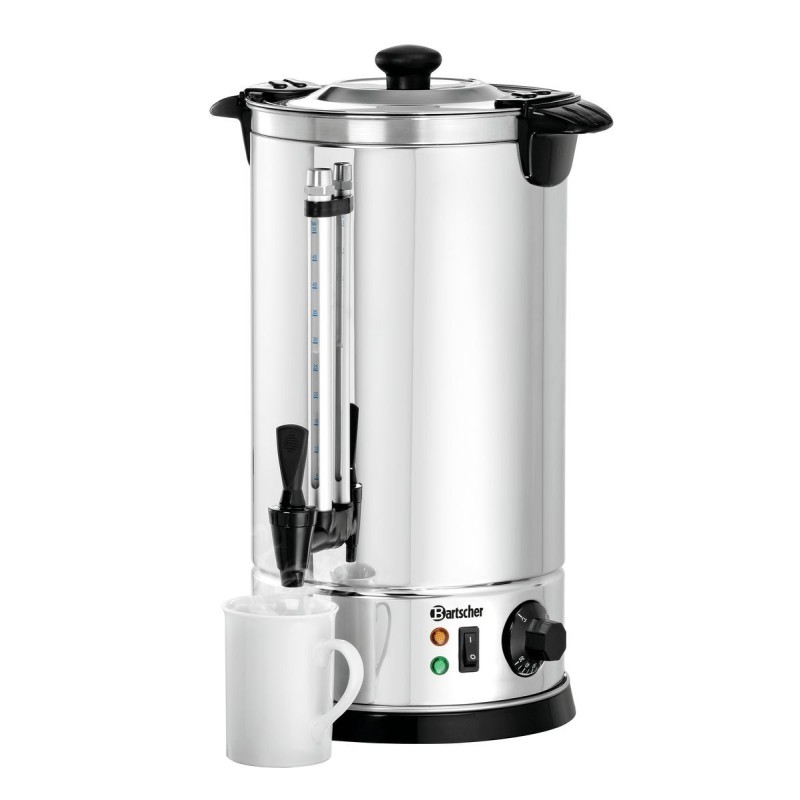 Dispensador de Agua Caliente de 8,5L Acero Inoxidable Bartscher 200069 Bartscher - Soluciones Hosteleras