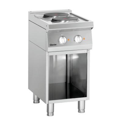 Cocina Eléctrica Profesional Serie 700, 2 Fogones Bartscher 286102 Bartscher - Soluciones Hosteleras