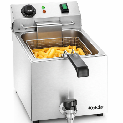 Freidora Profesional SNACK III Plus con Grifo de Purga Bartscher A162823E Bartscher - Soluciones Hosteleras
