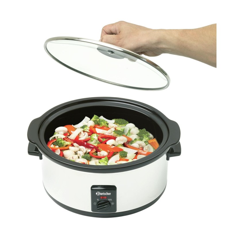 Calentador de Comida Profesional 6.5L de Acero Inoxidable Bartscher A100265 Bartscher - Soluciones Hosteleras