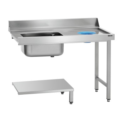 Mesa de Preaclarado Acero Inoxidable 1.2m Bartscher Bartscher 109743 Bartscher - Soluciones Hosteleras