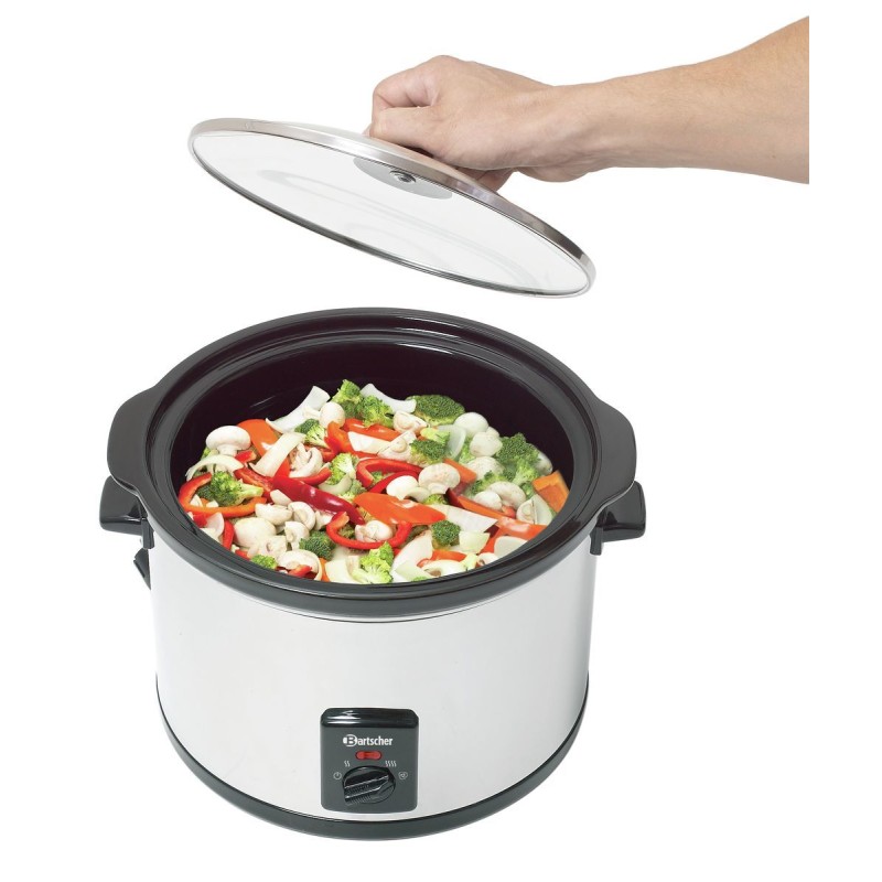 Calentador de Comida de Acero Inoxidable 5.5L Bartscher A100155 Bartscher - Soluciones Hosteleras