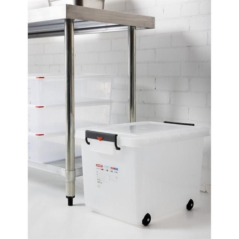 Contenedor con ruedas para ingredientes 50L. Araven J245 Araven - Soluciones Hosteleras