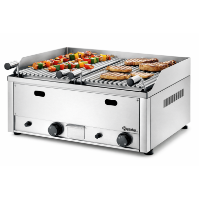 Parrilla de gas profesional VO 70 A660 acero inoxidable Bartscher 2006601 Bartscher - Soluciones Hosteleras