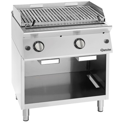 Parrilla profesional de piedra volcánica Serie 900 G800 Bartscher 2994631 Bartscher - Soluciones Hosteleras
