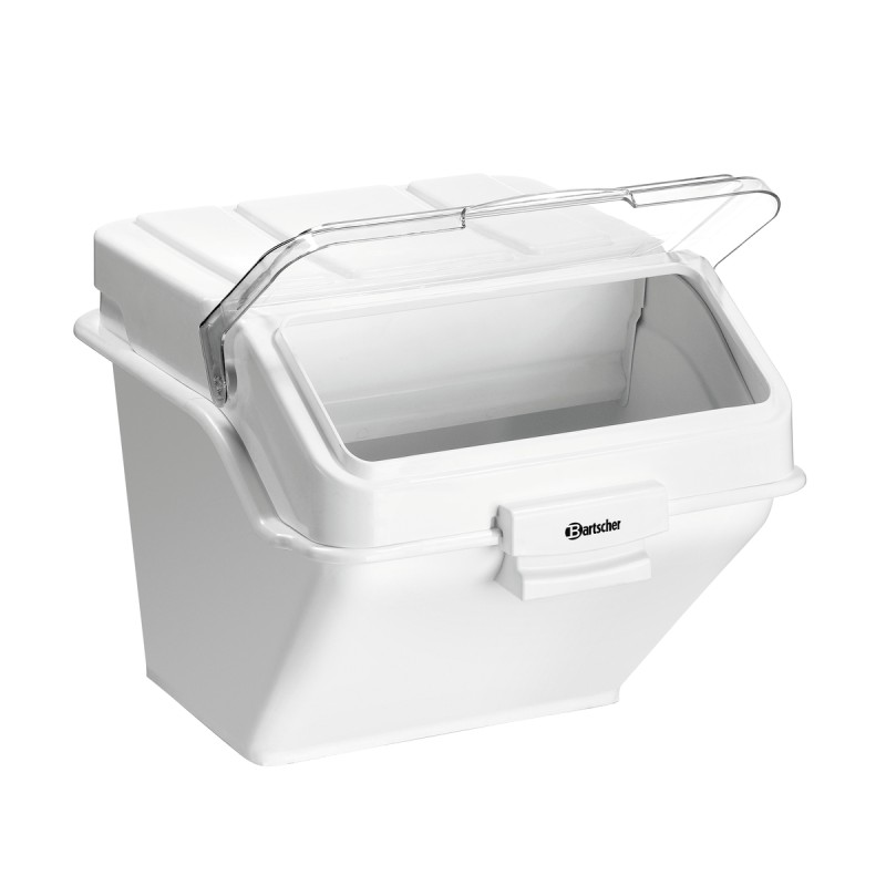 Recipiente de Almacenamiento Apilable 47L con Tapa Transparente Bartscher 500387 Bartscher - Soluciones Hosteleras
