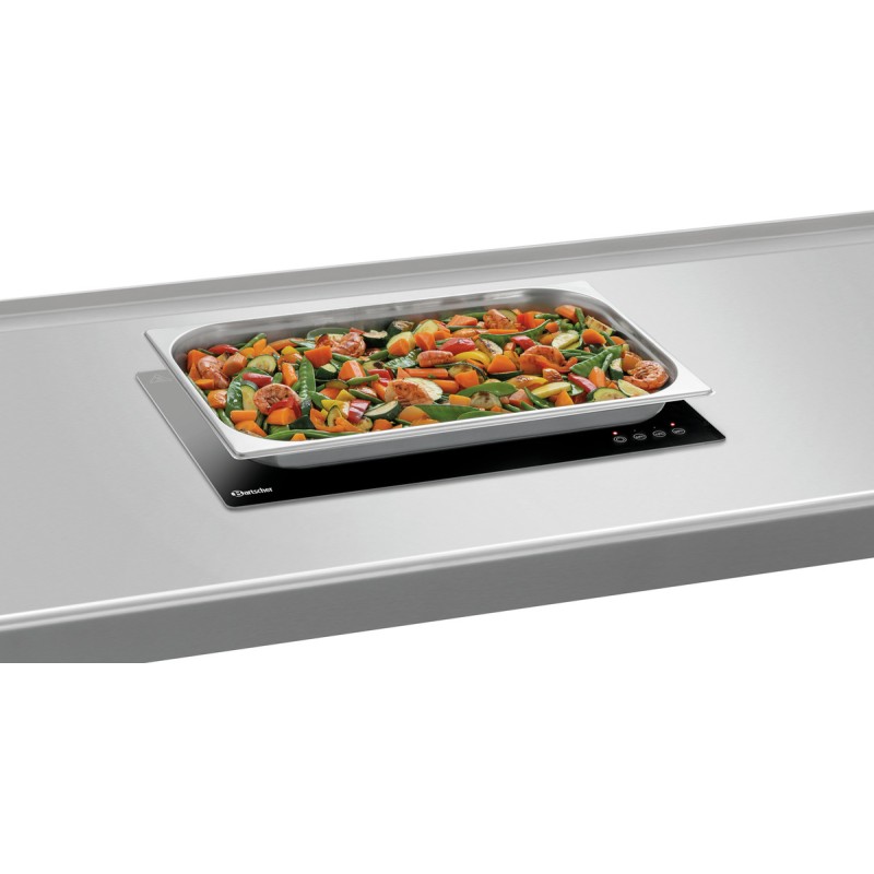 Placa Calentadora Elegante WP230S-EB 1/1S Bartscher 114373 Bartscher - Soluciones Hosteleras
