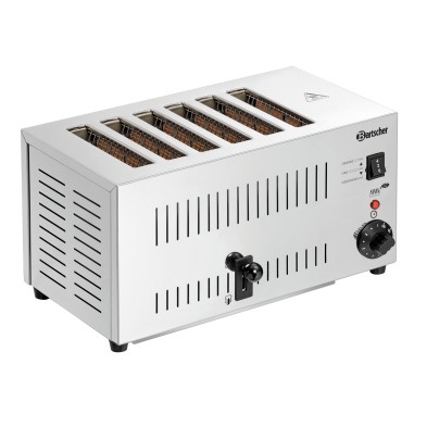 Tostadora Profesional de 6 Ranuras TS60 Bartscher 100197 Bartscher - Soluciones Hosteleras