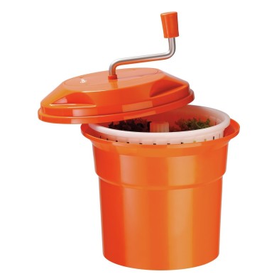 Centrifugadora de Ensalada Profesional K1-12L Naranja Bartscher 120710 Bartscher - Soluciones Hosteleras