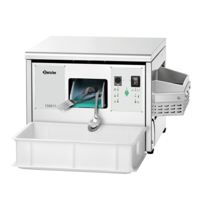 Pulidora de Cubiertos Profesional 1500/17 con Desinfección UV Bartscher 110431 Bartscher - Soluciones Hosteleras