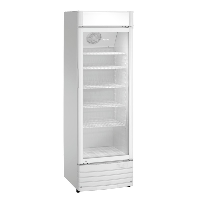 Frigorífico Expositor 302L con Puerta de Cristal Iluminada Bartscher 700611 Bartscher - Soluciones Hosteleras