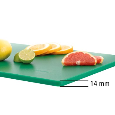 Tabla de cortar profesional Easy verde 53x32 cm Bartscher A120544 Bartscher - Soluciones Hosteleras