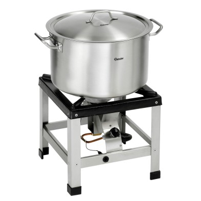 Olla Profesional de Acero Inoxidable 30L con Tapa Bartscher 100445 Bartscher - Soluciones Hosteleras