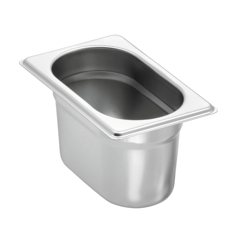 Cubeta Gastronorm 1/9 GN P100 Acero Inoxidable Bartscher A129100 Bartscher - Soluciones Hosteleras