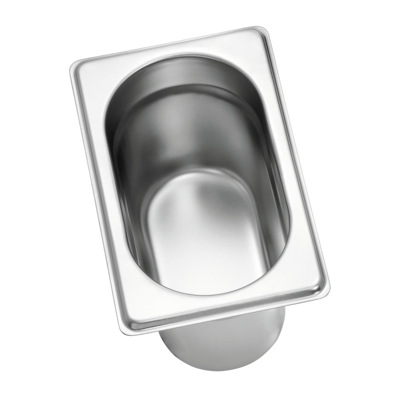 Cubeta Gastronorm 1/9 GN P100 Acero Inoxidable Bartscher A129100 Bartscher - Soluciones Hosteleras