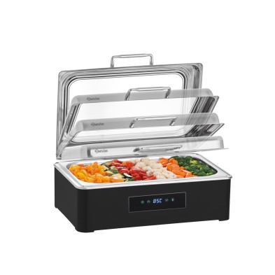 Chafing Dish Negro con Control Táctil y Mando Bartscher 500935 Bartscher - Soluciones Hosteleras
