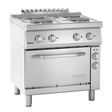 Cocina Eléctrica Profesional Serie 700, 4 Placas Bartscher 286225 Bartscher - Soluciones Hosteleras