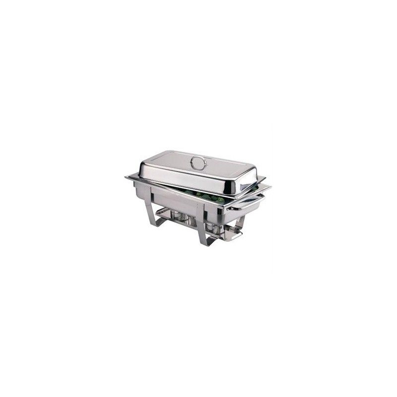 Juego de Chafing dish Milan Olympia y 24 cargas de combustible S600 Olympia - Soluciones Hosteleras